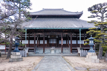 法然上人二十五霊場に選定される十輪寺（兵庫県高砂市）