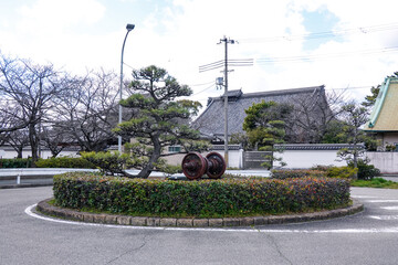 Naklejka premium 法然上人二十五霊場に選定される十輪寺（兵庫県高砂市）