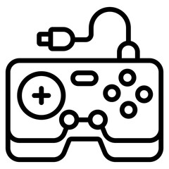 Modern design icon of gamepad

