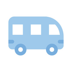Icon of transportation van in modern style, ready to use icon