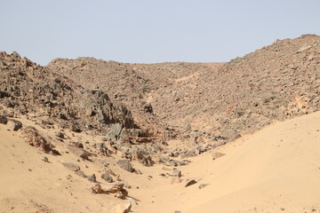 sand dune in the desert