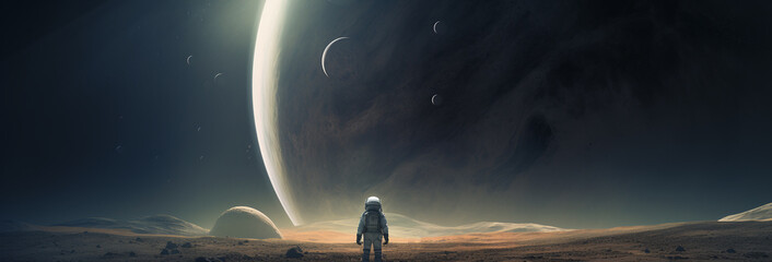 Space galaxy background.