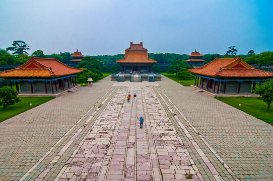 The Zhaoling Tomb of the Qing Dynasty (The North Tomb), UNESCO World Heritage Site, Shenyang, Liaoning, China