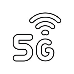 5g vector icon