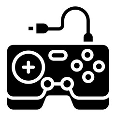 Modern design icon of gamepad

