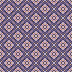 Ikat ethnic seamless pattern design. Geometric ethnic traditional design for background, wallpaper, carpet, clothing, batik, textile, embroidery, sarong