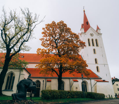 St. John's Church in the Medieval Cesis Old Town, Cesis, Latvia, Baltics