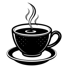 A cup of coffee Vector illustration 