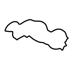 Central River map illustration