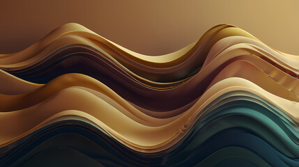 Fluid abstract background with earth tones theme