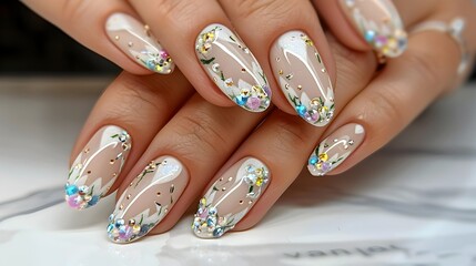 Mesmerizing Nail Designs Showcasing the of Modern Manicures