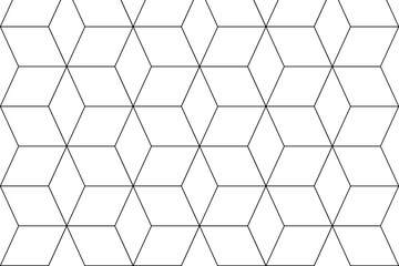 Cubic patterned background design element