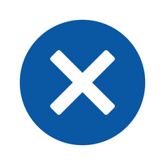 The icon shows a prohibition or stop icon surrounded by a circle