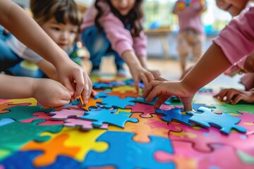 Activities within the kindergarten classroom