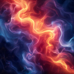 Fototapeta premium Hype trendy abstract smoke background, music track cover