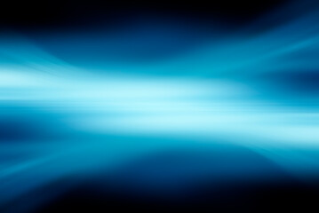 blue abstract motion effect laser background, green motion light trails over black background. Abstract speed effect. Rays of light moving fast over dark background.