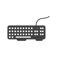 Keyboard icon flat design