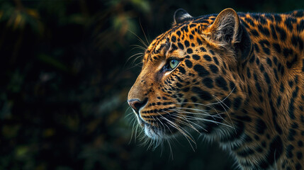Obraz premium close up of a leopard