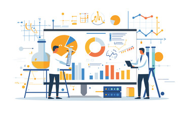 Scientific method of hypothesis testing for research experiments and evidence-based conclusions