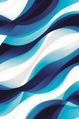 Obraz premium Dynamic Wave Soccer Jersey Design Pattern for Sublimation Printing