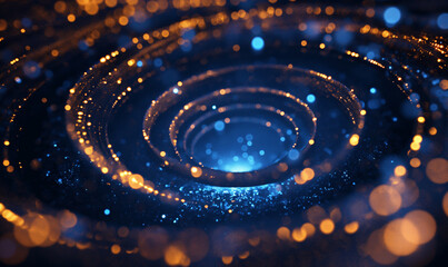  Futuristic science infographic. big data concept