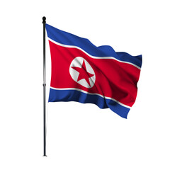 Korea, North flag