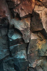 Pared de la montaña.