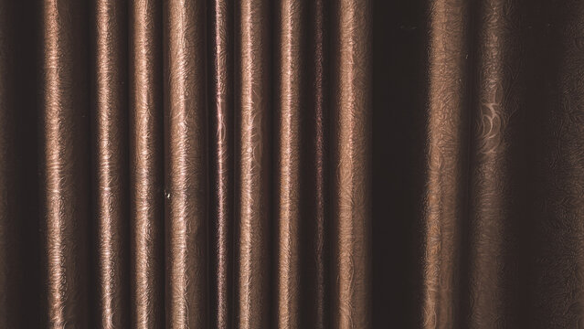 bronw curtai background. bronw fabric. 