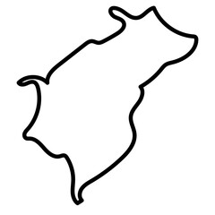 Mérida vector map design