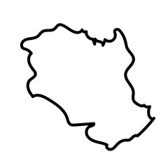 Monagas vector map design