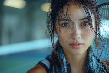 a group of female table tennis players, dressed in crisp sportswear, joyfully attempt to hit the ping pong ball during their game.