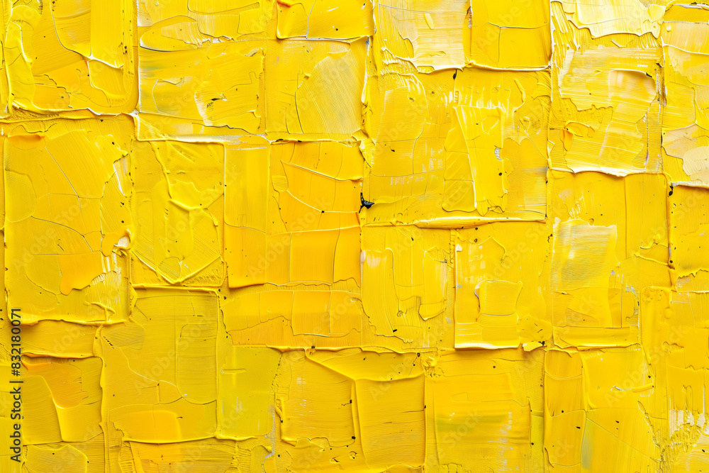 Poster yellow background with rough texture, smooth and uniform in color, without any visible textures or p