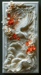 Paper Art: Soaring Above the Waves