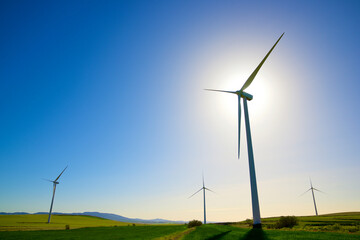 Wind turbine generators for clean electricity production