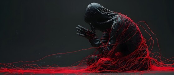 String Art, Time-wasting behaviors contribute to a compactness of evil