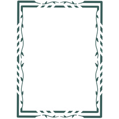 frame for photo or congratulation