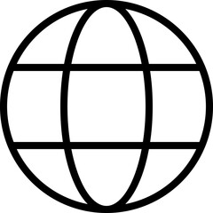 World Vector Icon Isolated Illustration