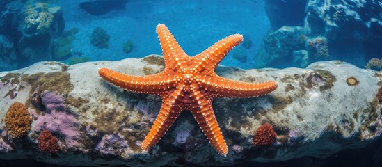 Starfish or sea stars are star shaped echinoderms belonging to the class Asteroidea Starfish are...