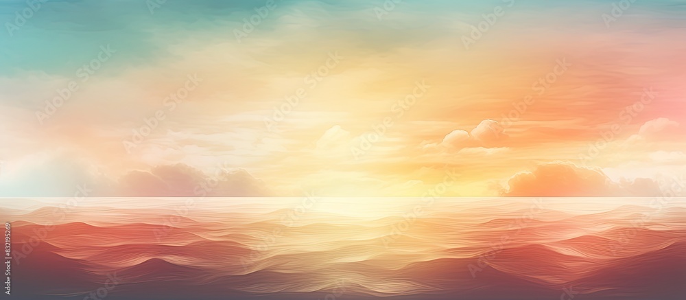 Aufkleber defocused and abstract background from beautiful sunset and sunrise. creative banner. copyspace imag