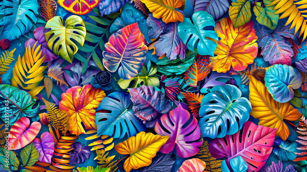 Poster a stunning photorealistic image with vibrant colors and intricate details captures the viewer's atte
