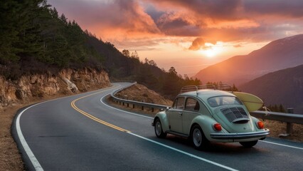 Serene Countryside Driving Route