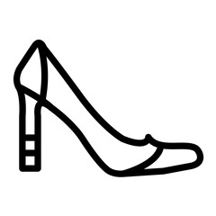 High heels Icon Style