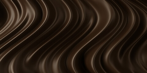 Hot chocolate texture tasty background. Melted liquid