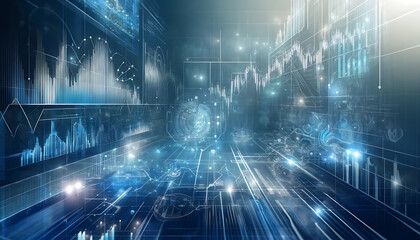Futuristic AI Background Image