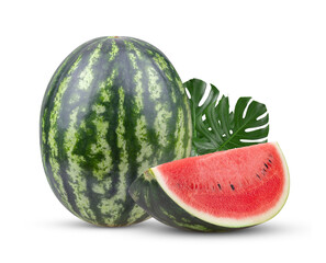 watermelon isolated on transparent png