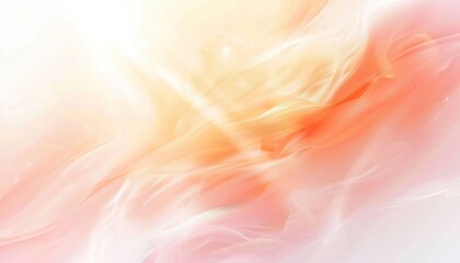 Obraz premium abstract background in delicate tones, smooth iridescence of lines, floral motif