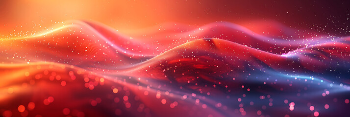 Fototapeta premium Vivid Abstract Technological Background with Digital Textures & Vibrant Palette