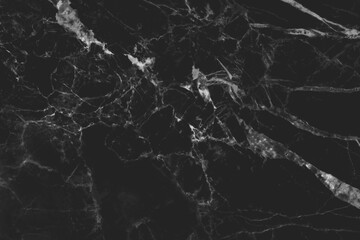 Black grey marble seamless glitter texture background, counter top view of tile stone floor in natural pattern.