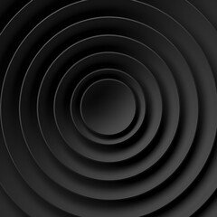 Deep charcoal neumorphic circles perfect for cutting-edge tech UI designs.