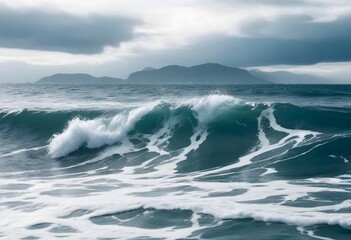 Fototapeta premium sea ​​water waves photo